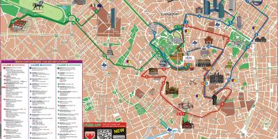 Milan hop na hop sa autobusa obilazak mapu